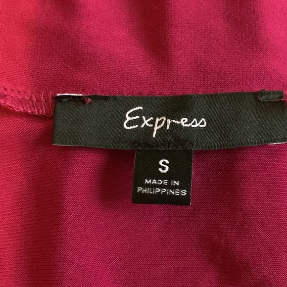 ❤️FINAL OFFER ❤️ EXPRESS Scoop Neck Blouse w Tie - Picture 6 of 7